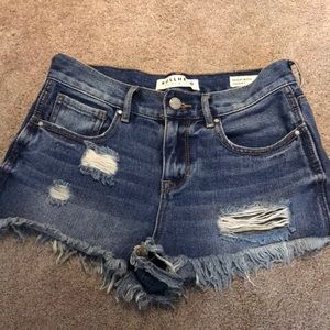 Pacsun High wasted Jean shorts